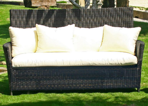 Lorraine Sofa Set Gartenmöbel  1x Bank 2x Sessel 1x Tisch